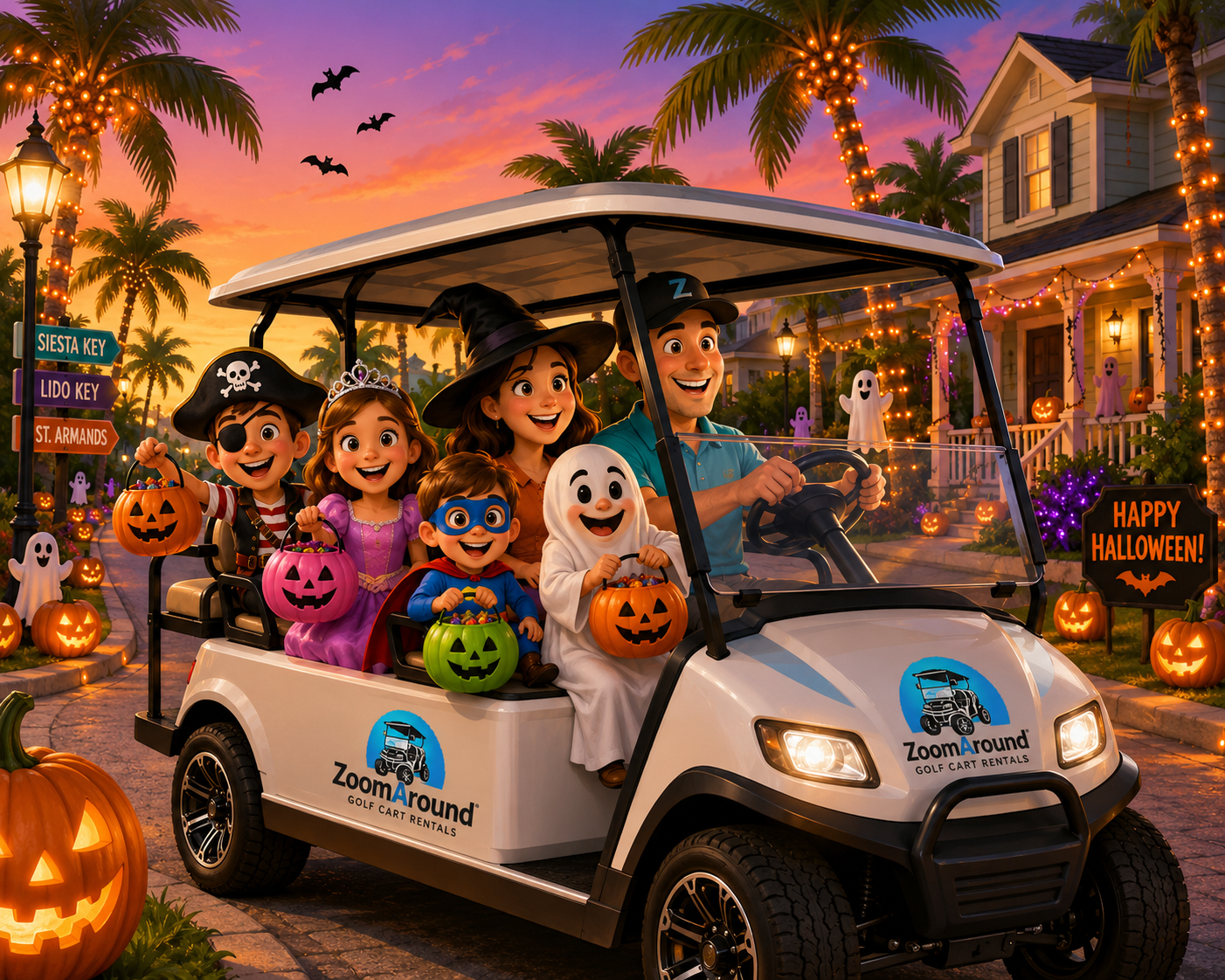 Halloween is Better with a Golf Cart: Celebrate the Season with ZoomAround!